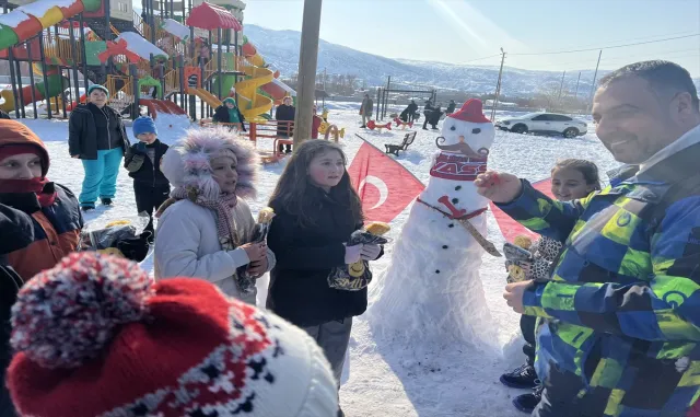 Sivas’ta kar festivali düzenlendi Sivas’ta kar festivali düzenlendi