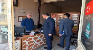 Akıncılar Belediye Başkanı Sevinç, esnafı ziyaret etti