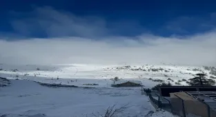 Bolu'nun yüksek kesimlerinde kar yağışı etkili oldu