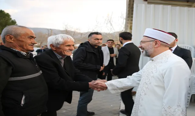 Diyanet İşleri Başkanı Erbaş, Denizli'de iftar programında konuştu: