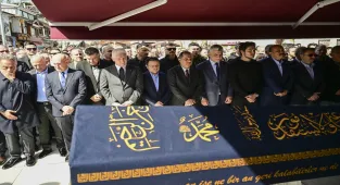 İstanbul Emniyet Müdürü Yıldız'ın kayınpederi son yolculuğuna uğurlandı