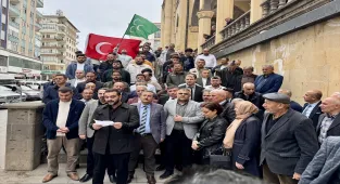 Kırşehir'de Milli İrade Platformu'ndan basın açıklaması