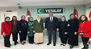 Sağlık Bakanı Memişoğlu, Çorum'da Yeşilayı ziyaret etti