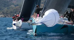 Yat yarışlarında Göcek Kış Trofesi'nin 3. ayağı, Fethiye'de başladı