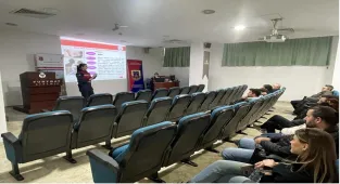 Eskişehir'de jandarma tarafından fabrika çalışanlarına seminer verildi 