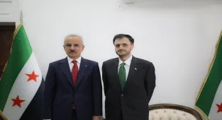 GÜNCELLEME - Ulaştırma ve Altyapı Bakanı Abdulkadir Uraloğlu, Şam'da