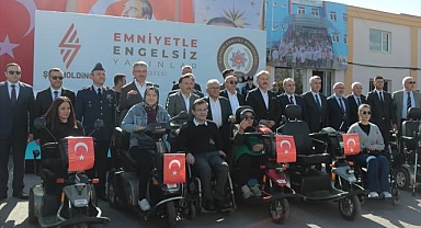 Hayırsever iş insanı tarafından 130 akülü araç dağıtıldı