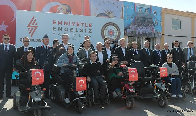 Hayırsever iş insanı tarafından 130 akülü araç dağıtıldı