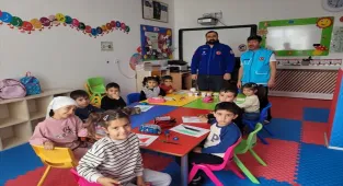 Kırşehir'de Kur'an kursu öğrencilerinden Gazze'ye destek