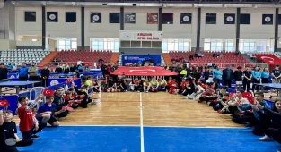 Kırşehir'de Polis Haftası dolayısıyla masa tenisi turnuvası düzenlendi