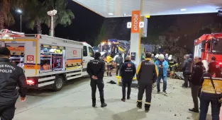 Samsun'da meydana gelen heyelanda bir kişi yaralandı