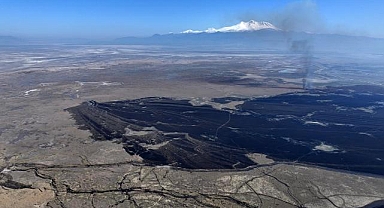 Sultan Sazlığı Milli Parkı'ndaki yangın söndürüldü