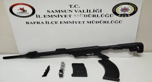 GÜNCELLEME - Samsun'da silahlı tehdit ve darp olayında 2 zanlı tutuklandı