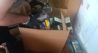 Kayseri'de 50 bin makaron ele geçirildi