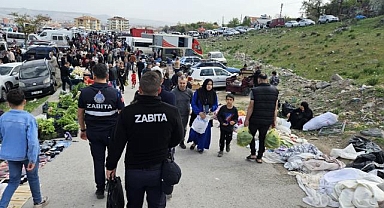 Kayseri'de bitpazarında denetim yapıldı