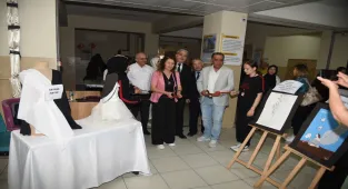 Kırıkkale'de meslek lisesi öğrencileri yıl sonu defilesi düzenlendi