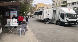 Nevşehir'de Türk Kızılay tarafından dört ayda 3 bin üniteden fazla kan bağışı alındı