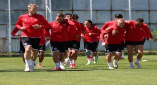 Sivasspor, Samsunspor maçının hazırlıklarına devam etti