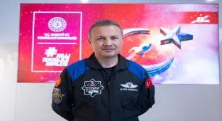Türkiye'nin ilk astronotu Gezeravcı, TEKNOFEST KKTC'de AA'ya konuştu: