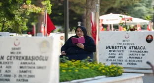 Başkentte Kurban Bayramı arifesinde şehitlikler ziyaret edildi