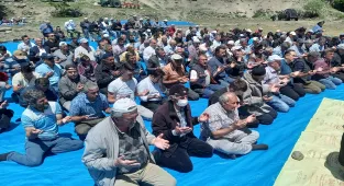 Beypazarı ilçesinde yağmur duaları yapıldı