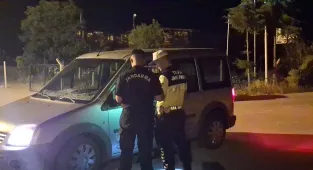 Beypazarı'nda jandarma ekipleri denetim yaptı