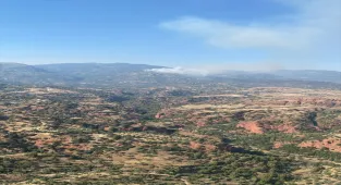 GÜNCELLEME - Aydın'ın Efeler ve Bozdoğan ilçelerindeki yangınlara müdahale ediliyor