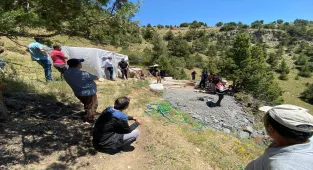 GÜNCELLEME - Erzurum'da Oltu taşı ocağındaki göçükte işçilerden biri öldü, 2'si ağır yaralandı