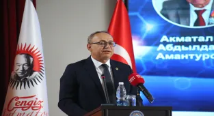 Kırgızistan'da Cengiz Aytmatov Türk Dünyası'nın Geleceği forumu gerçekleştirildi