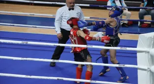 Kırklareli'nde Hayrullah Camadan Gençler Türkiye Muaythai Şampiyonası başladı