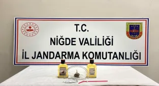 Niğde'de uyuşturucu operasyonunda 1 şüpheli yakalandı