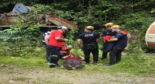 Rize'de kaybolan kadın yaralı bulundu