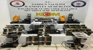 Samsun'da kaçakçılık operasyonunda 4 zanlı yakalandı