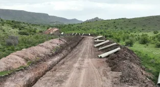 Sivas'ta Kevendüzü Sulaması 17 bin 670 dekar araziye can suyu olacak
