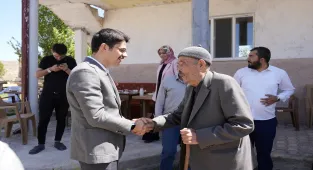 Ulaş Kaymakamı Eskimez'in köy ziyaretleri