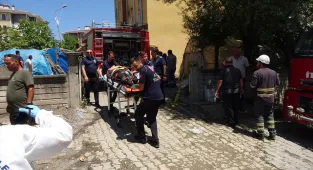 Zonguldak'ta doğal gaz kaynaklı patlamanın yaşandığı bina tahliye edildi