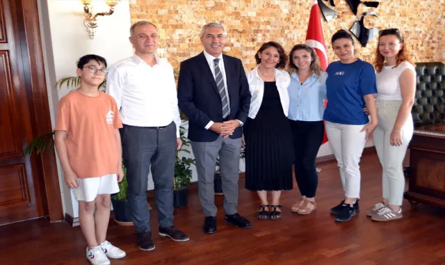 Beypazarı Huzurevi ve Aile Yaşam Merkezi yetkililerinden Kaymakam Coşkun'a ziyaret