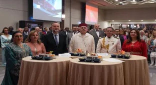 Fas'ın Ankara Büyükelçiliğince Kral 6. Muhammed'in tahta çıkışının 26. yıl dönümü kutlandı