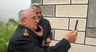 GÜNCELLEME 3 - Kaçkar Dağları'nın zirvesinde düşen uçağın enkazına ulaşıldı