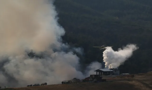 GÜNCELLEME 7 - Bursa'da Gürsu ile Kestel arasındaki ormanlık alanda çıkan yangına müdahale sürüyor