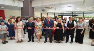 İzmir'de 15 Temmuz Demokrasi ve Milli Birlik: Zaferin Adı Türkiye adlı sergi açıldı