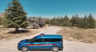 Kayseri'de jandarma, olası yangınlara karşı ormanlık alanları denetliyor