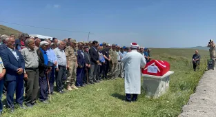 Kore gazisi Faik Alptekin, Ardahan'da son yolculuğuna uğurlandı