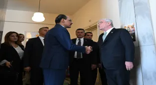 MİT Başkanı Kalın, İYİ Parti TBMM Grubu'nu ziyaret etti
