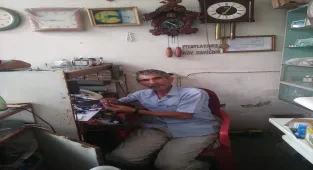 Nallıhan'da 45 yıldır saat tamirciliği yapıyor