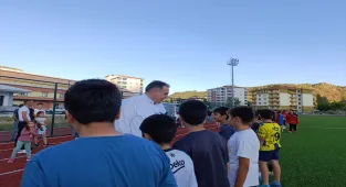 Nallıhan'da Yaz Spor Okulu açıldı 