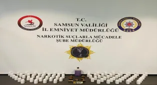 Samsun'da uyuşturucu operasyonunda 2 zanlı yakalandı