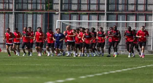 Samsunspor, yeni sezon hazırlıklarını sürdürdü