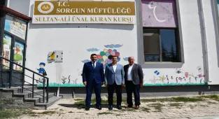 Sorgun Kaymakamı Canpolat'tan Kur'an kurslarına ziyaret