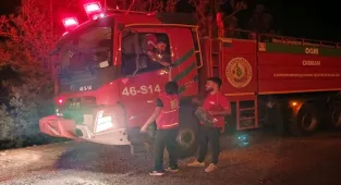 Türk Kızılay orman yangınlarıyla mücadeleye desteğini sürdürüyor